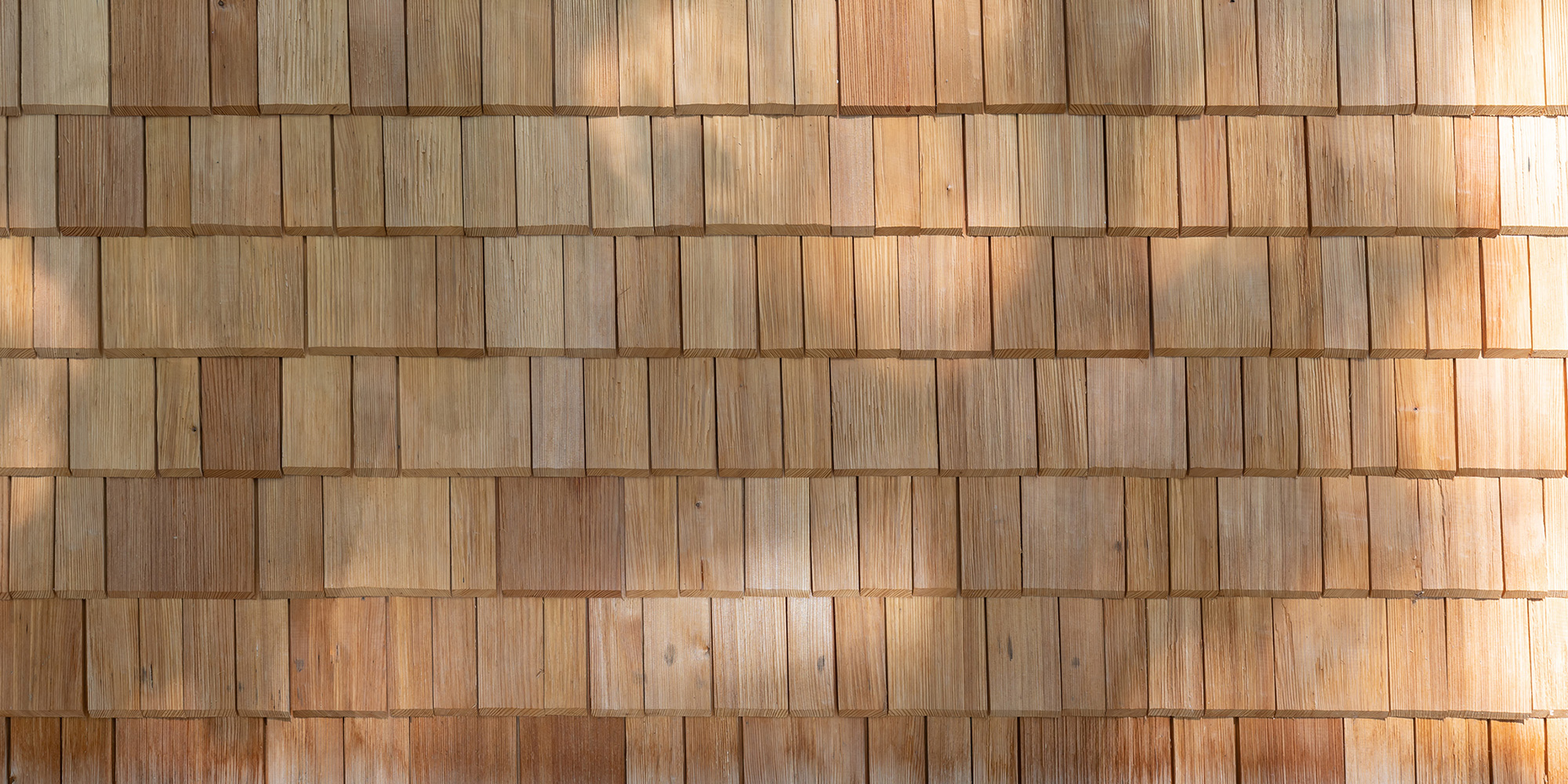 Holzschindeln - Holzbau Fassade